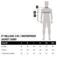 Kurtka Nash Zero Tolerance Helluva 3 in 1 Waterproof Jacket Camo - M