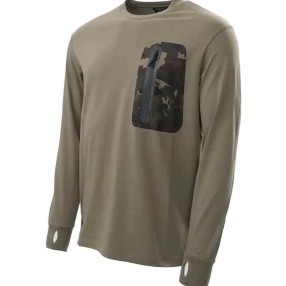Koszulka Nash ZT HD Long Sleeve T Shirt Green - S