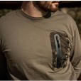 Koszulka Nash ZT HD Long Sleeve T Shirt Green - S