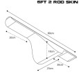 Pokrowiec Na Wędki Nash Scope OPS Hi Protect 6ft 2 Rod Skin