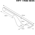 Pokrowiec Na Wędkę Nash Scope OPS Hi Protect 10ft 1 Rod Skin 