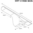 Pokrowiec Na Wędki Nash Scope OPS Hi Protect 10ft 2 Rod Skin 