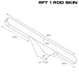 Pokrowiec Na Wędkę Nash Scope OPS Soft Protect 6ft 1 Rod Skin