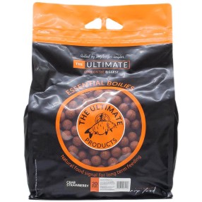 Kulki Zanętowe Ultimate Products Essential Crab Strawberry 20mm 10kg