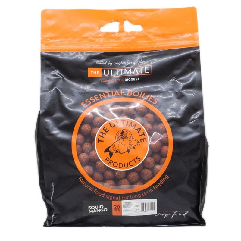 Kulki Zanętowe Ultimate Products Essential Squid Mango 20mm 10kg