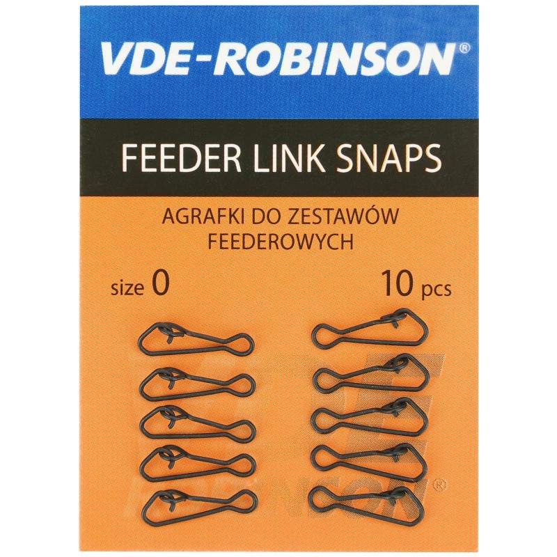 Agrafki VDE-Robinson Do Zestawów Feederowych - 00 10szt