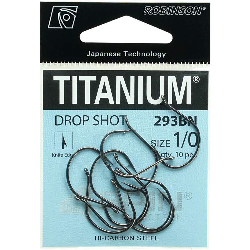 Haczyki Robinson Titanium Drop Shot 293BN - 1