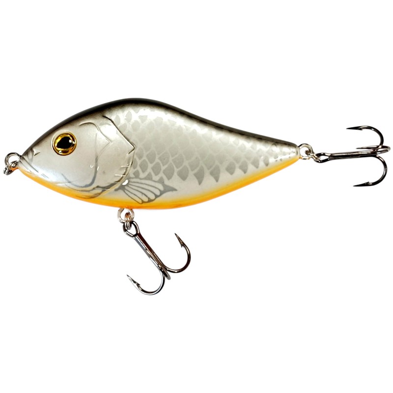 Wobler Robinson Sniper S100, 100mm, 49g, White Fish