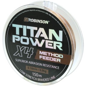 Plecionka Robinson Titan Power Feeder X4 0,14mm 150m