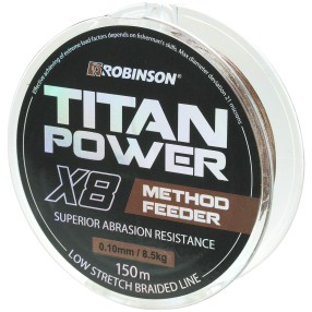 Plecionka Robinson Titan Power Feeder X8 0,14mm 150m