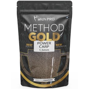 Pellet MatchPro Method Gold Power Carp 1,5mm 700g