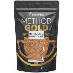 Zanęta MatchPro Methodmix Gold Dark Carp 700g