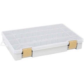 Pudełko Na Przynęty Westin W3 Tackle Box 27,5x18,5x4,5cm S4 Grey/ Clear