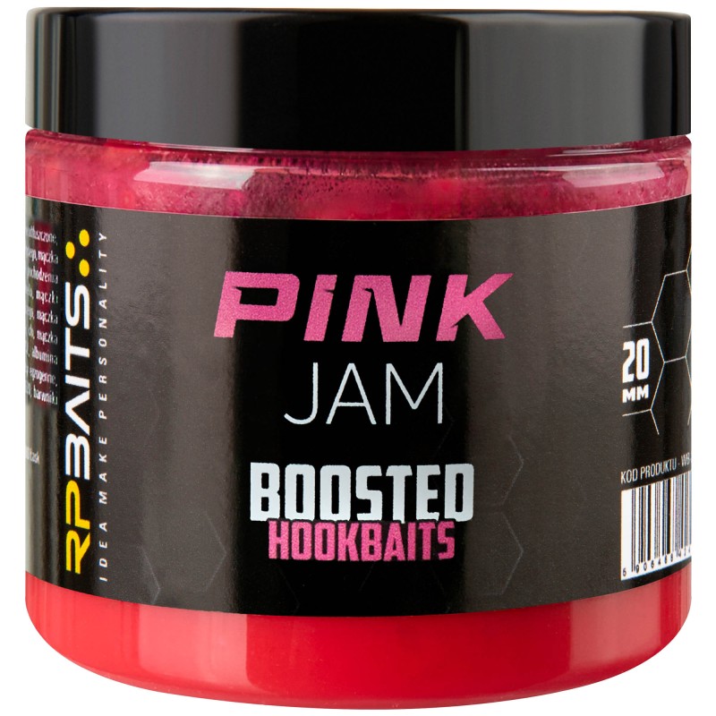 Kulki Haczykowe RP Baits W Zalewie Pink Jam Boosted 20mm 
