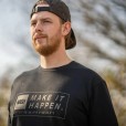 Koszulka Nash Make It Happen Coordinates T Shirt Black - XL