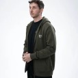 Bluza Nash Make It Happen Badge Zipped Hoody Green - XXXL