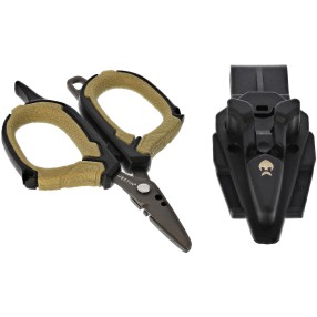 Nożyczki Westin Braid Scissors Incl. Sheath S 8,9cm Black Sand