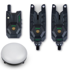 Sygnalizatory Sonik HeroX Bite Alarm Set 2+1+BL (R B) 