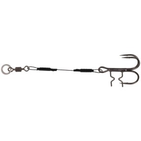 Dozbrojka Mikado Tytanowa Jaws Evo Titanium / 13kg/6cm / Kotwica 4 / 2szt