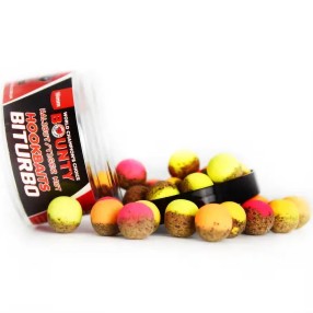 Kulki Bounty Premium Hookbait Pop Up Biturbo Halibut/ Tiger Nut Mix Of Colors 8mm