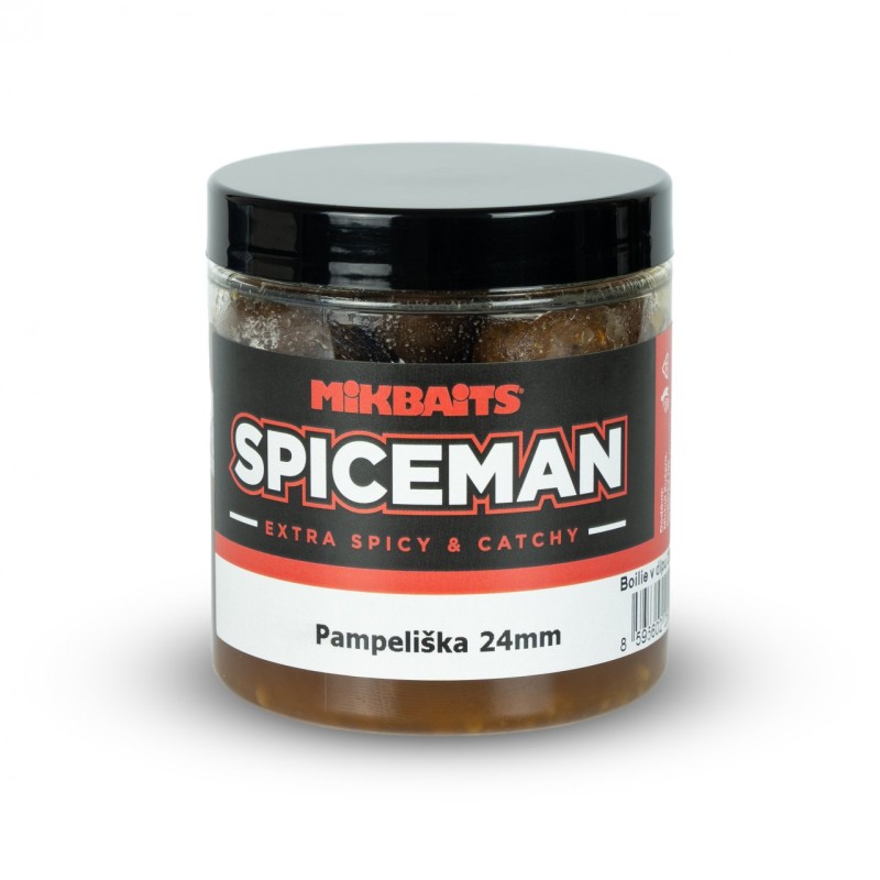 Kulki Haczykowe W Dipie Mikbaits Spiceman 250ml - Mniszek Lekarski 24mm