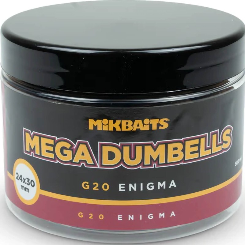 Kulki Mikbaits Gangster Mega Dumbells 500ml - G20 Enigma 24x30mm