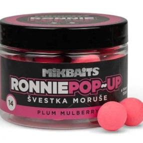 Kulki Mikbaits Ronnie Pop-Up 150ml - Śliwka Morwa 14mm