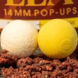 Kulki One More Cast Paella Boosted Fluoro Pop Up White & Yellow 14mm