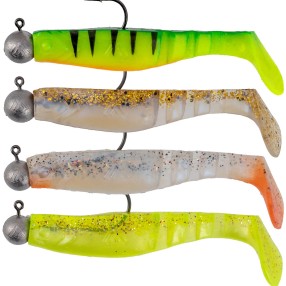 Guma Mikado Fishunter z Główką Jaws 8cm / Mix / 4szt