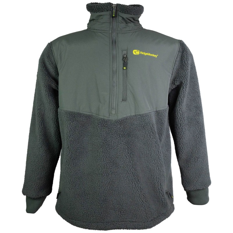 Bluza Ridge Monkey APEarel ThermaPro Sherpa Fleece Green - S