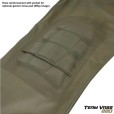 Ogrodniczki Vass 220 Unlined Bib & Brace w/Knee Khaki - Small