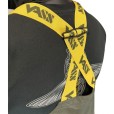 Ogrodniczki Vass 220 Unlined Bib & Brace w/Knee Khaki - XL