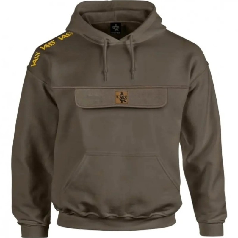 Bluza Vass VQ557 Culture Hoody Khaki Green - Medium