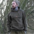 Bluza Vass VQ557 Culture Hoody Khaki Green - XL