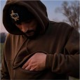 Bluza Vass VQ557 Culture Hoody Khaki Green - XXL