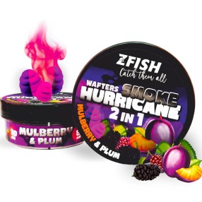Kulki Zfish Smoke Hurricane Wafters 2in1 8/10mm Mulberry Plum 
