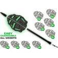 Zestaw Zfish Method Feeder Spider Large Set 70,80g Podajniki + Foremka