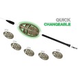 Koszyczki Zfish Method Feeder Set Zfx 30,40g + Foremka 
