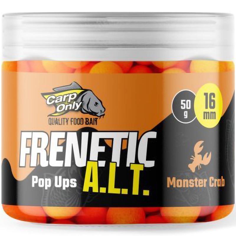 Kulki Carp Only Frenetic A.L.T. Hi-Visual Pop Ups Monster Crab 16mm 50g