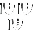Zestaw 3 Hangerów Delkim SmartLite Presentation Set - Set of 3 Multi-Coloured