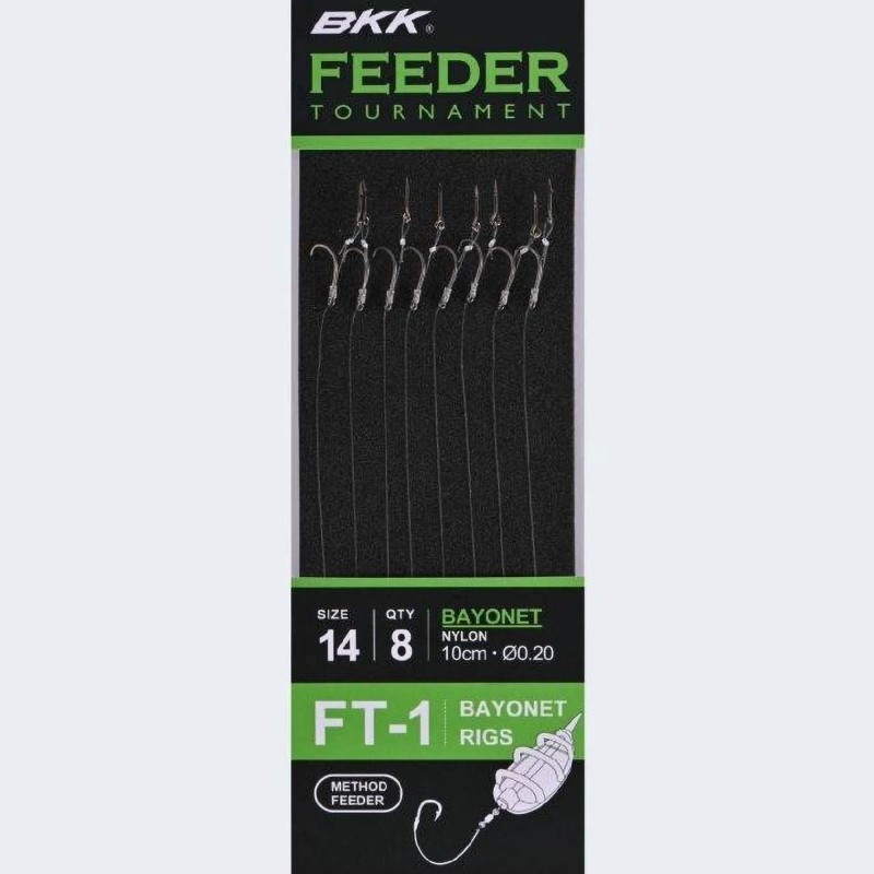 Przypony BKK Feeder Tournament FT-1 Bayonet Rigs - 6