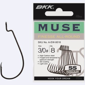 Haczyki Offsetowe BKK Muse - 1/0