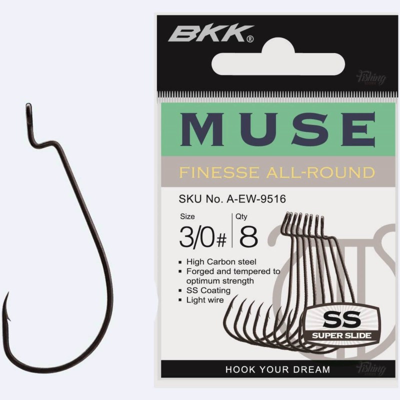 Haczyki Offsetowe BKK Muse - 1/0