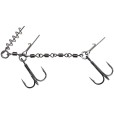 Dozbrojka Mikado Z Krętlików Jaws Double Evo Stinger 25kg Kotwice 1/0