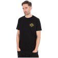 Koszulka Matrix Large Fade Logo T-Shirt Black/Lime - S
