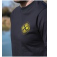 Koszulka Matrix Large Fade Logo T-Shirt Black/Lime - L
