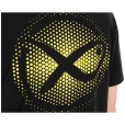 Koszulka Matrix Large Fade Logo T-Shirt Black/Lime - XXXL