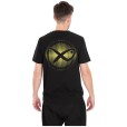 Koszulka Matrix Large Fade Logo T-Shirt Black/Lime - XXXL