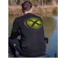 Koszulka Matrix Large Fade Logo T-Shirt Black/Lime - XXXL