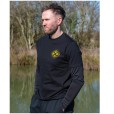Koszulka Matrix Large Fade Logo T-Shirt Black/Lime - XXXL